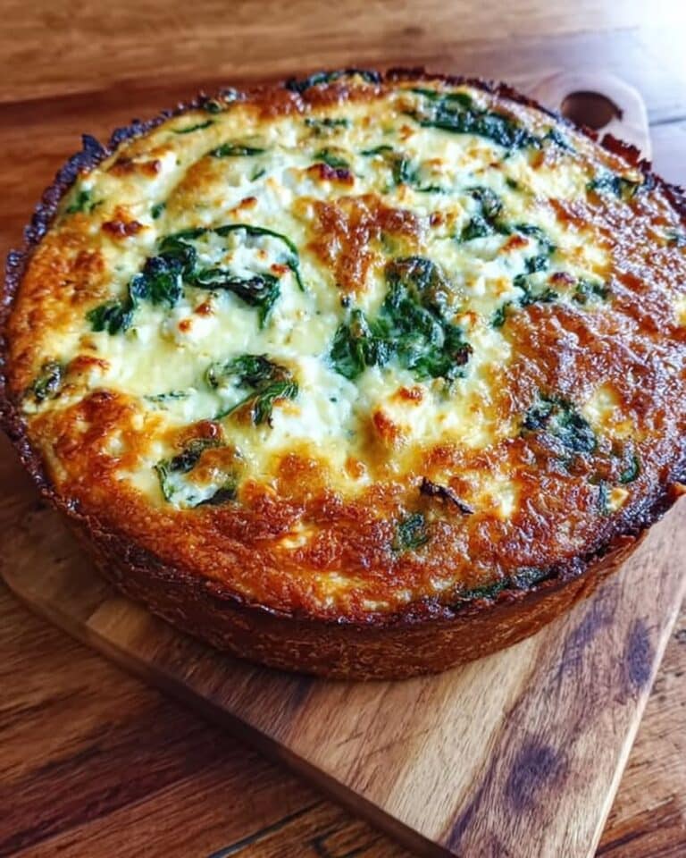 spinach feta roasted garlic bake 1