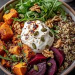 sweet potato beet burrata bowl 1
