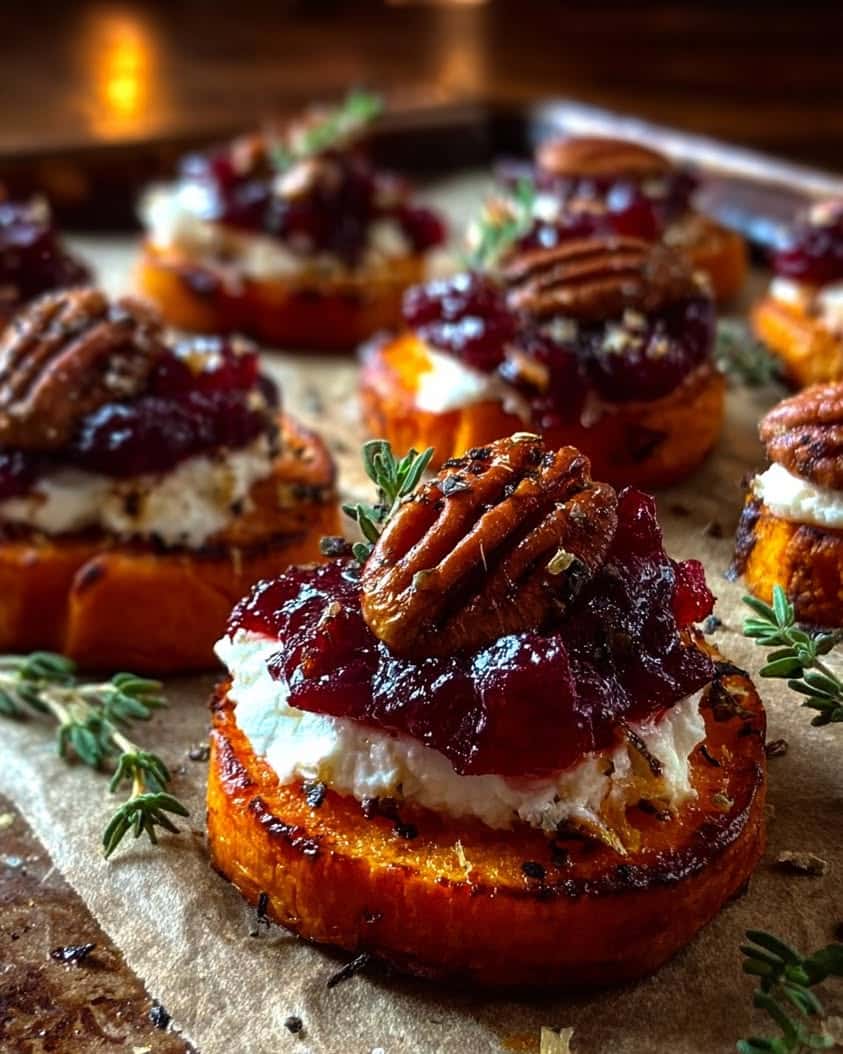 sweet potato cranberry cream cheese 1