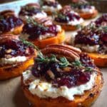 sweet potato cranberry cream cheese 2