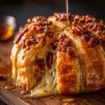 swicy hot honey baked brie