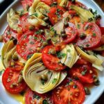 tomato artichoke salad capers