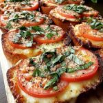 tomato basil garlic bread 1