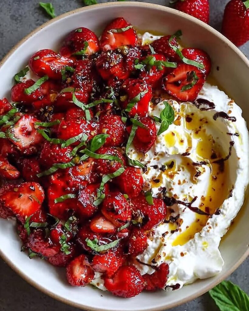 Whipped Feta Dip with Roasted Strawberries for Easy Elegance 2 whipped feta roasted strawberries 1