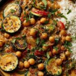 zucchini chickpea coconut curry