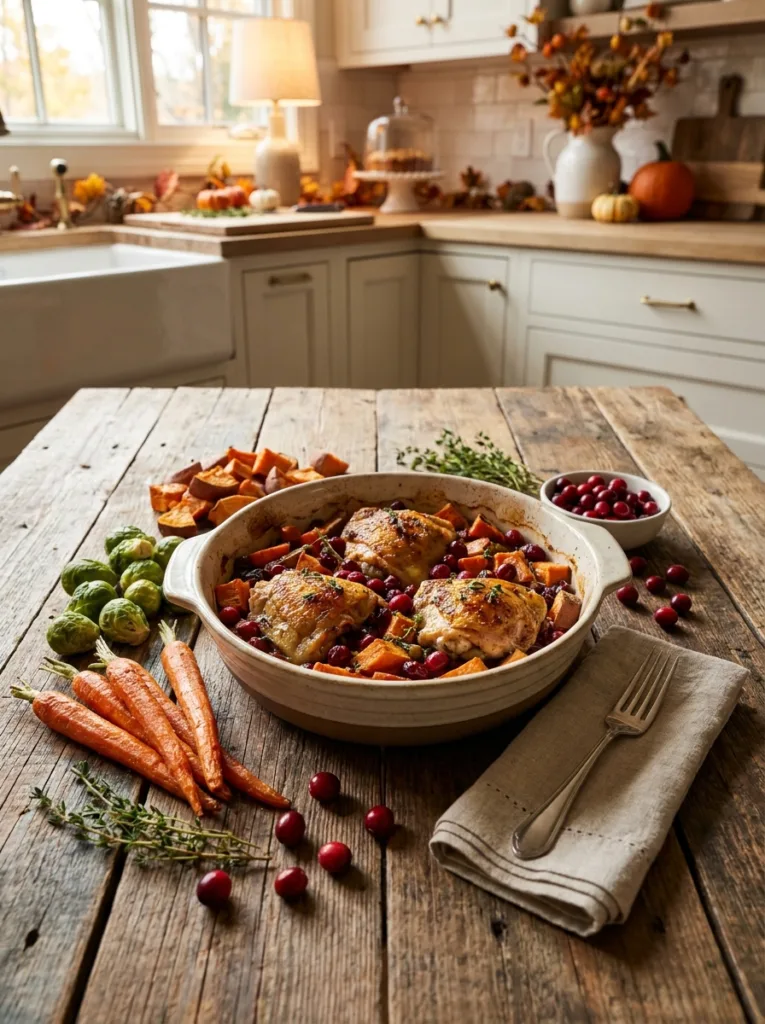 Honey Cranberry Chicken Bake