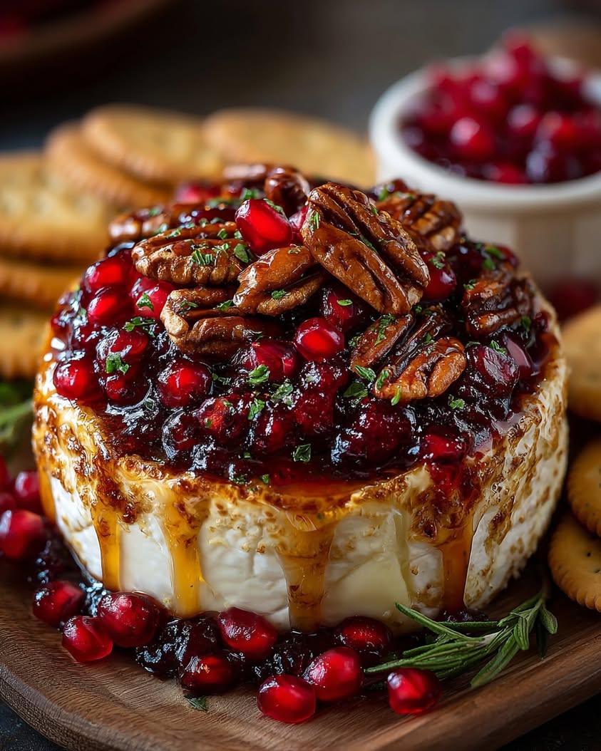 baked brie cranberry sauce