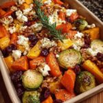 butternut squash roasted vegetables honey