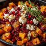 caramelized butternut squash goat cheese