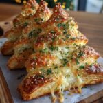 cheese puff pastry christmas trees