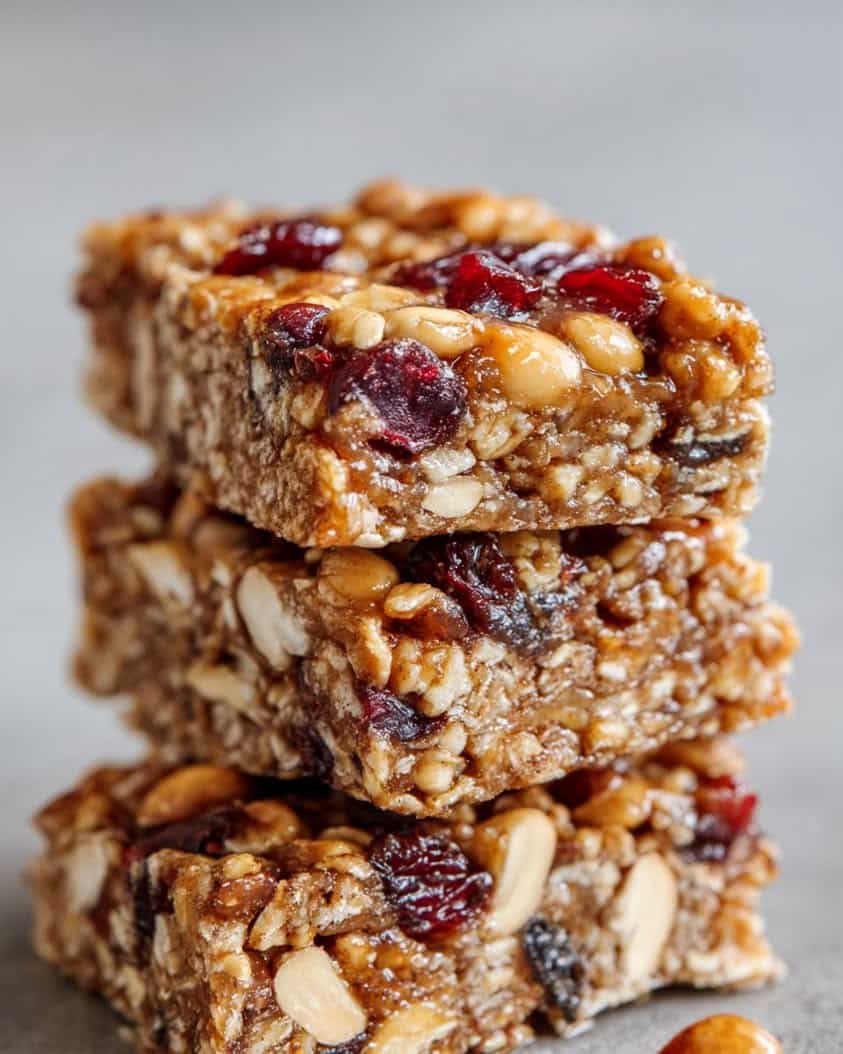 cinnamon cranberry energy bars