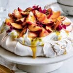 classic aussie pavlova stone fruit