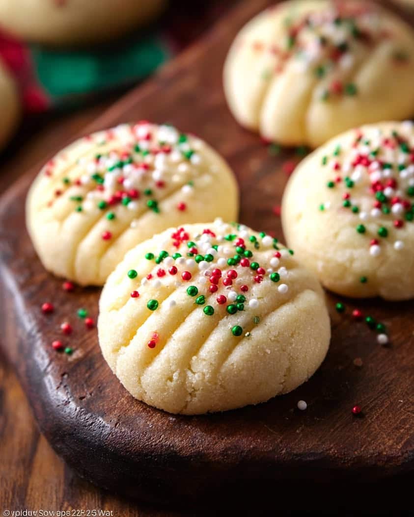 classic whipped shortbread cookies