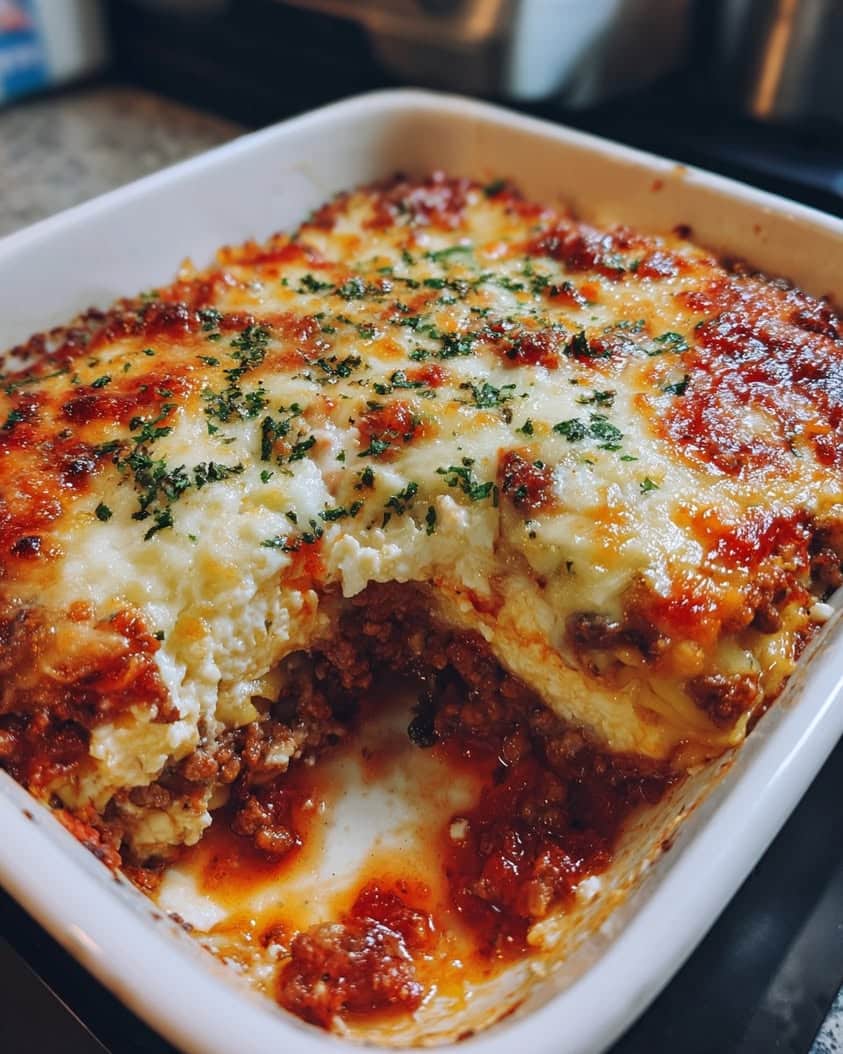 cottage cheese lasagna bake