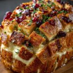 cranberry brie honey sourdough bread