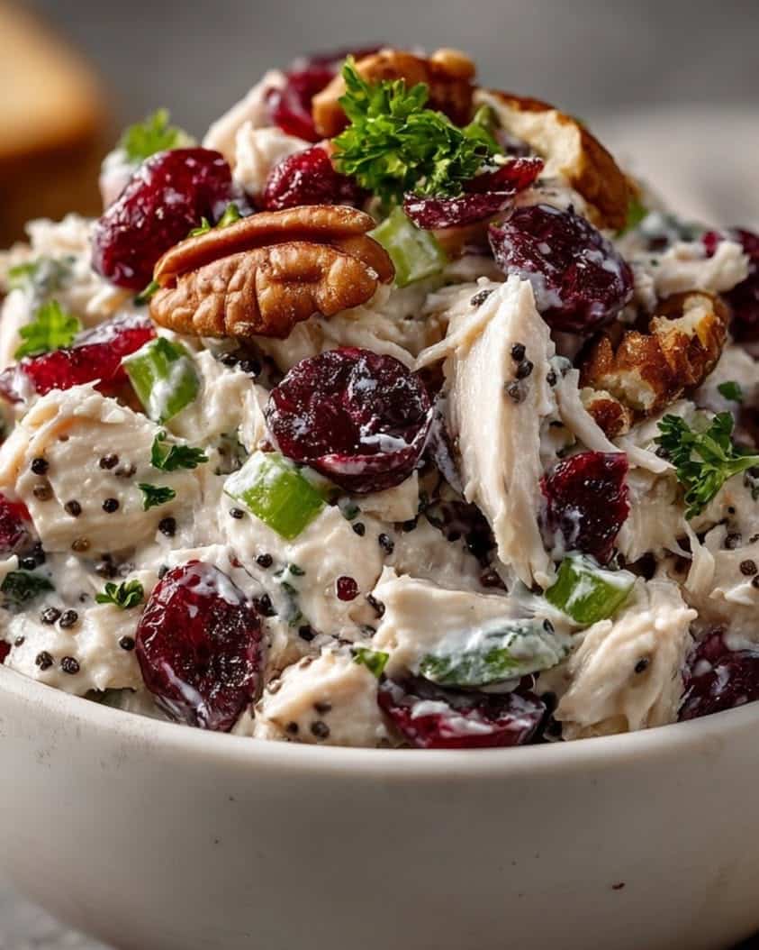 cranberry chicken salad