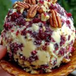 cranberry pecan cheese ball