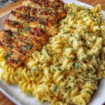 creamy garlic parmesan chicken pasta