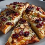 crispy brie cranberry flatbread 1