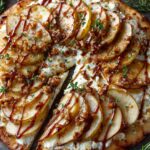 crispy flatbread ricotta roasted apples