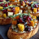 fall harvest crostini recipe