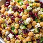 feta cranberry chickpea salad 2