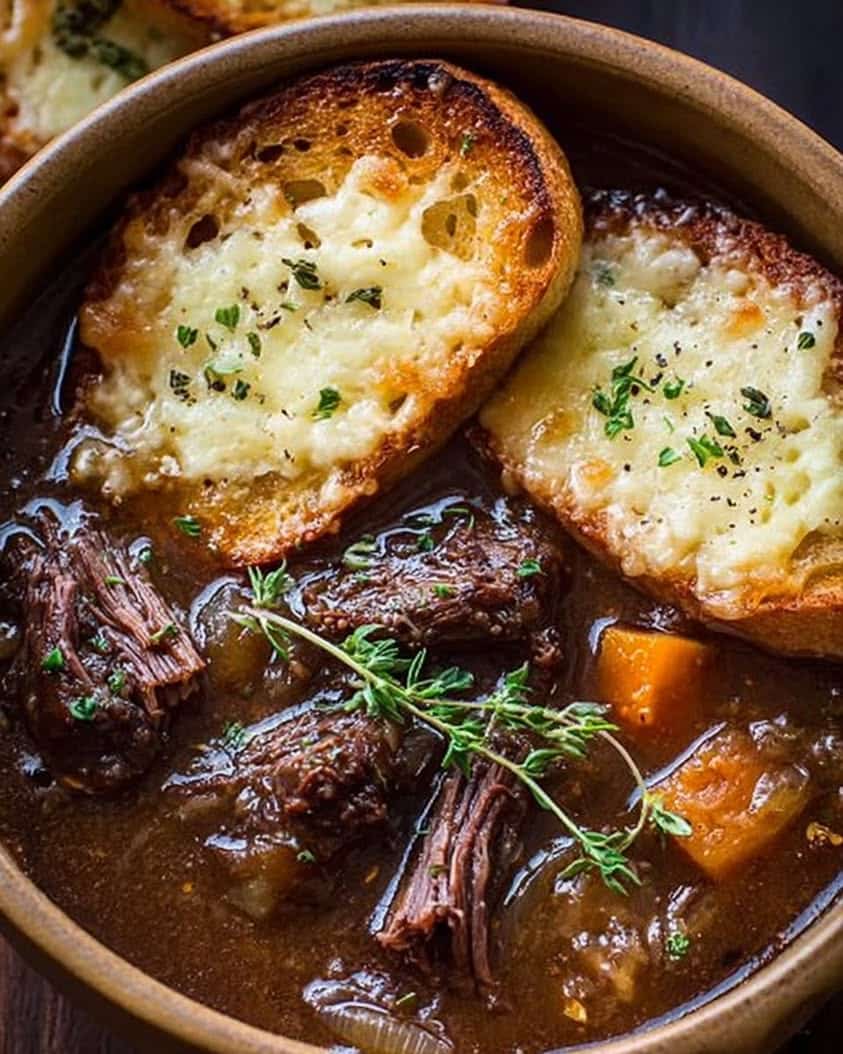 french onion short rib soup 1