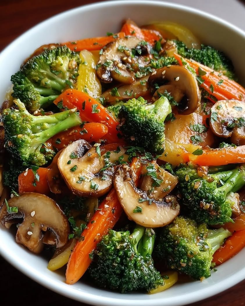 garlic butter veggie medley