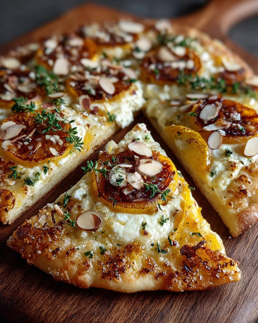 golden beet brie flatbread orange honey