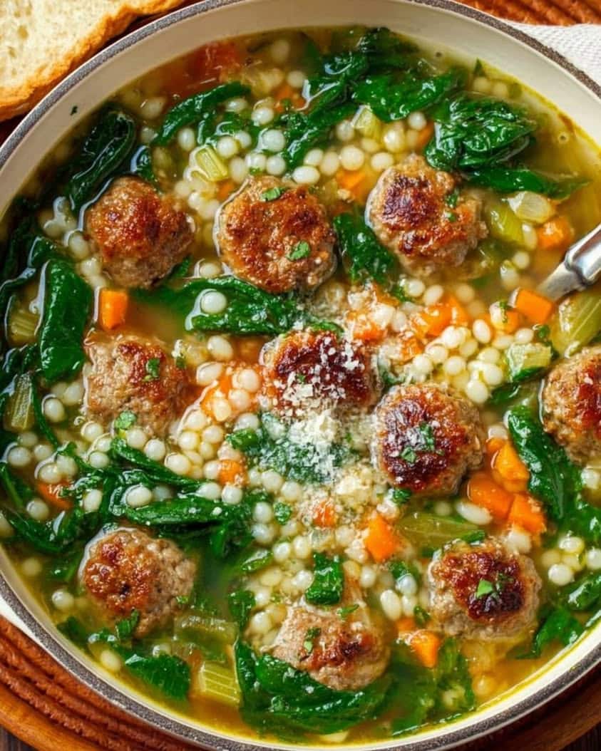 homemade italian wedding soup