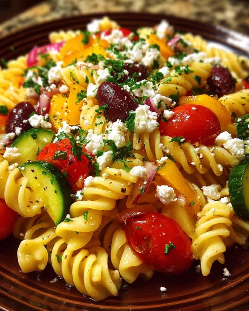 mediterranean pasta salad