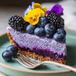 no bake blueberry chia pie