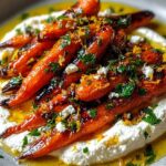 roasted carrots whipped ricotta honey
