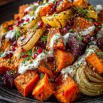 roasted sweet potato carrot fennel