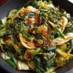 spicy stir fried cabbage