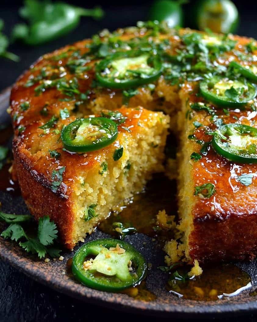 spicy sweet jalapeno cornbread