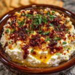 spicy whipped feta honey chili