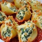 spinach ricotta stuffed shells