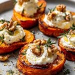 sweet potato crostini honeyed feta