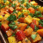 sweet potato squash cottage cheese bake