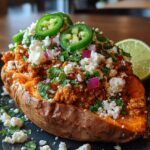 taco stuffed sweet potatoes