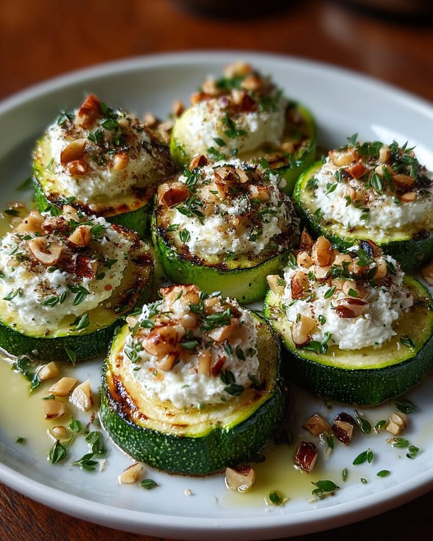 zucchini lemon ricotta bites