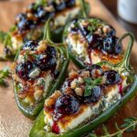 blueberry brie jalapeno poppers