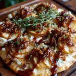 maple pecan flatbread apple brie