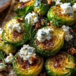 maple roasted brussels sprouts rings