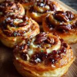 puff pastry pinwheels cranberry brie