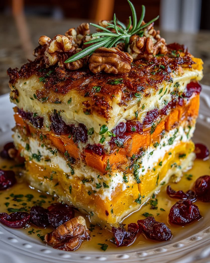 sweet potato butternut squash carrot lasagna