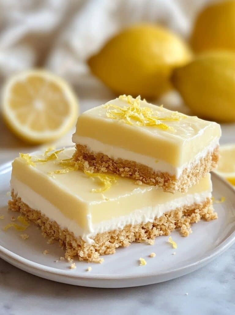 Lemon Base Creamy Lemon Slice Recipe Perfection