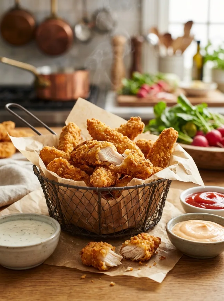 fried chicken fries recipe