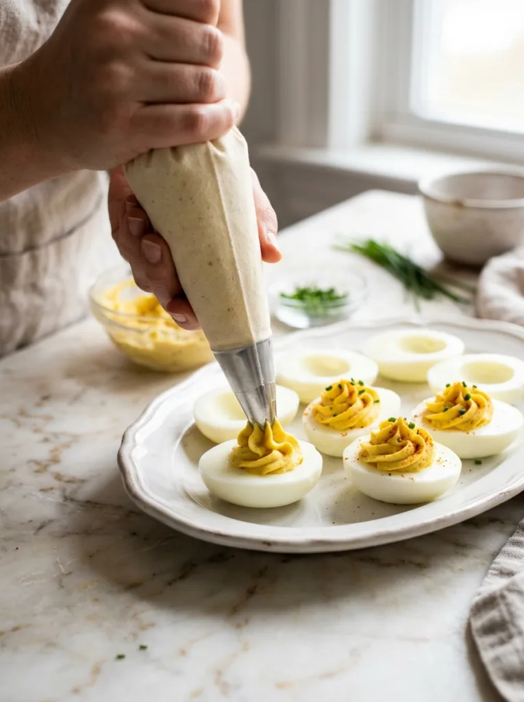 Deviled eggs easy party appetizer